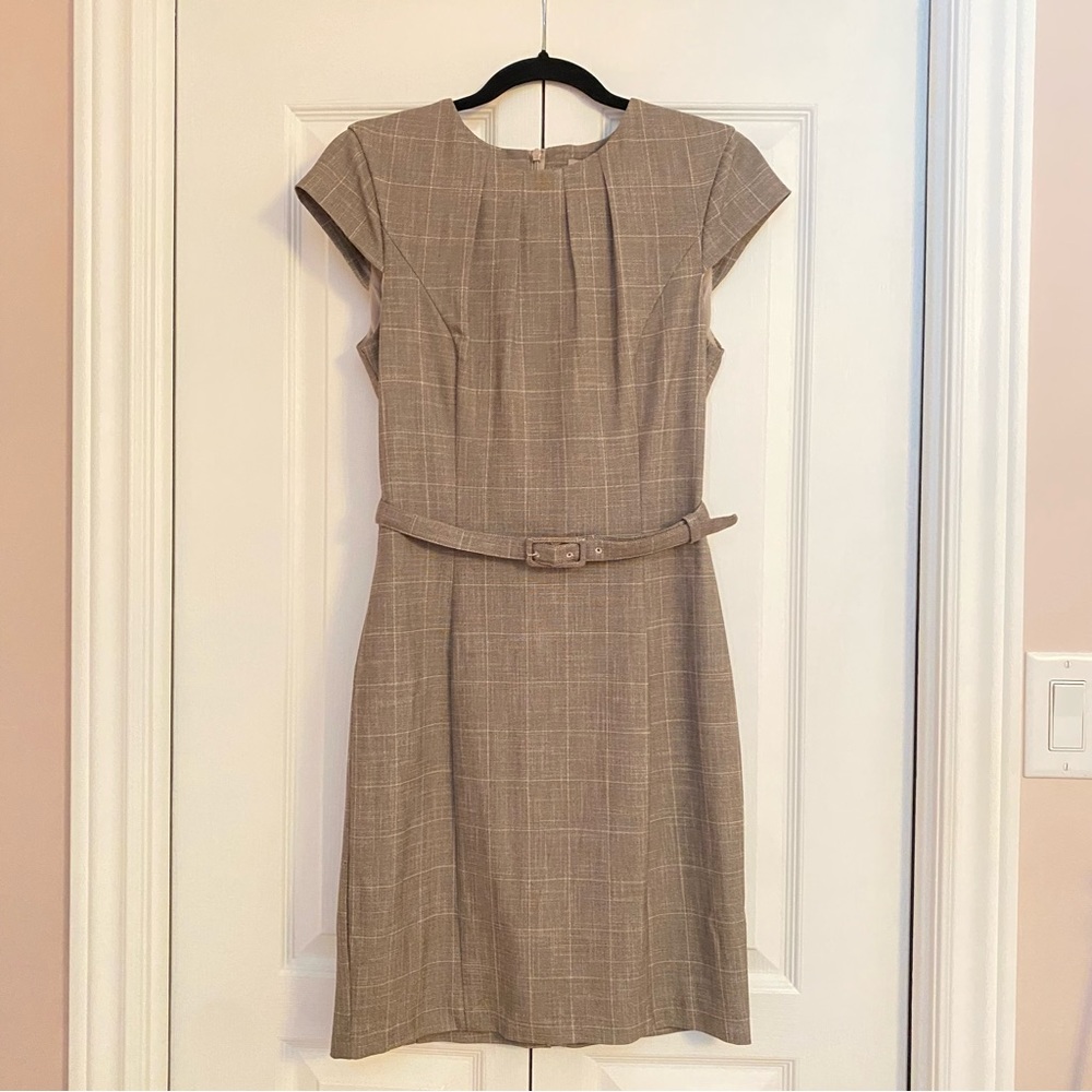 H&M Belted Workwear Dress